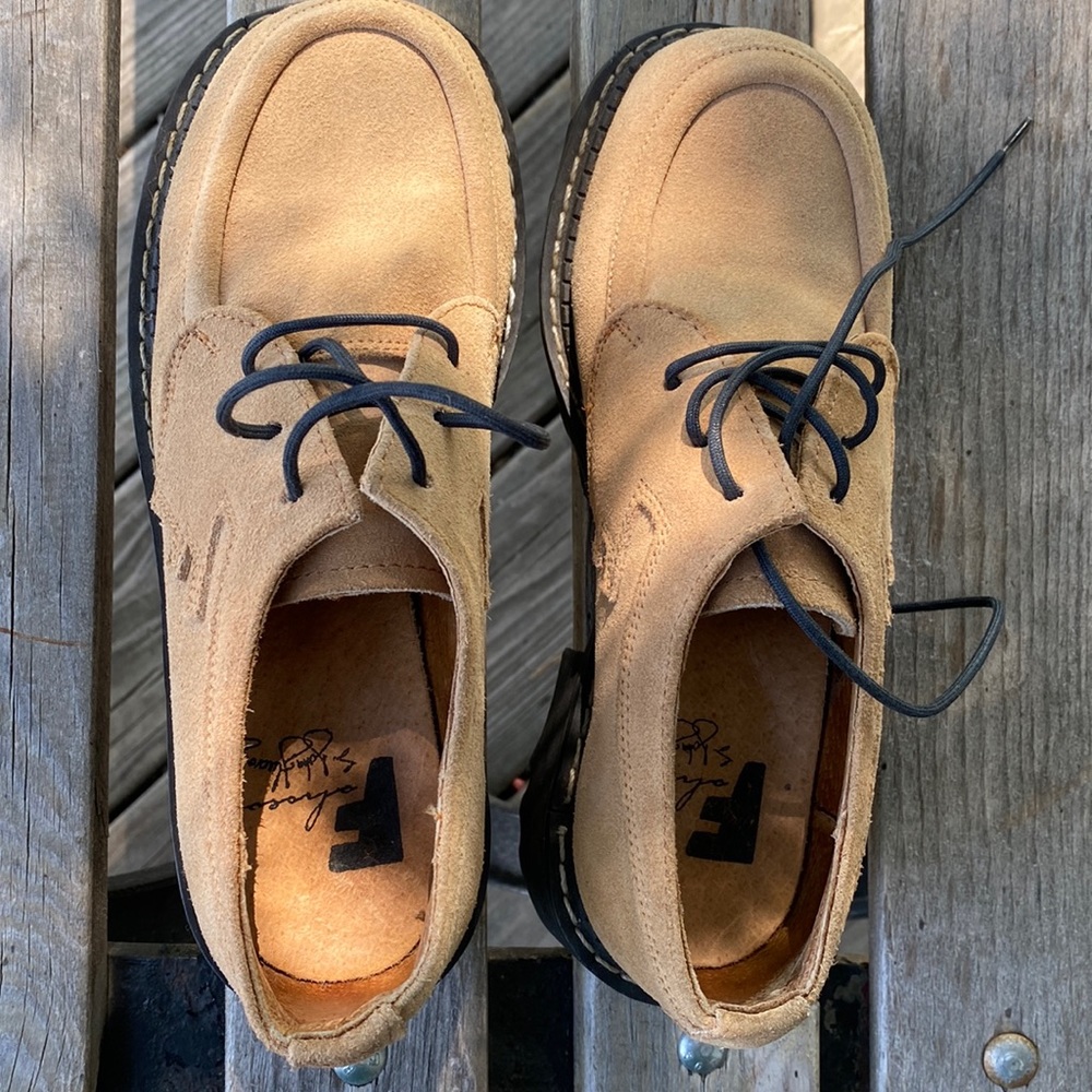 John Fluevog Vintage Lace-up F Shoe